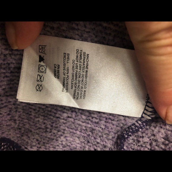 Columbia Sportswear zip Up Size M Purple - Picture 7 of 8